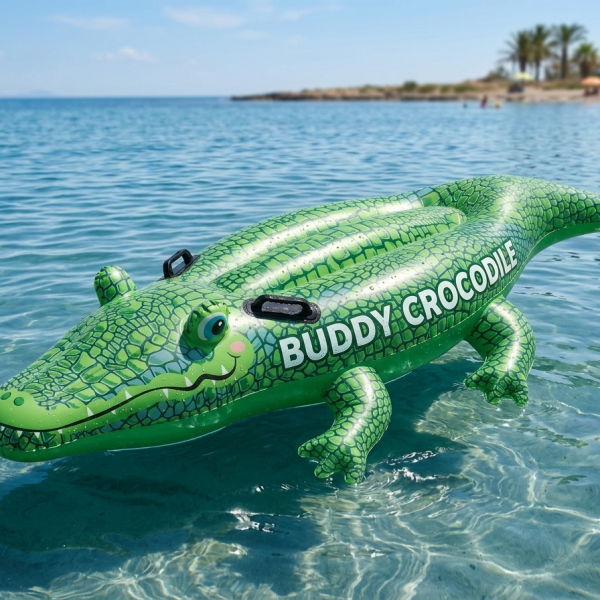 Bestway Buddy Crocodile Ride-On Şişme Timsah